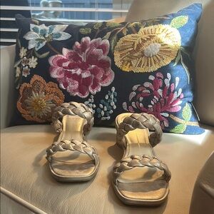 Dolce Vita Gold Strappy Sandals. Size 7.  Worn once.